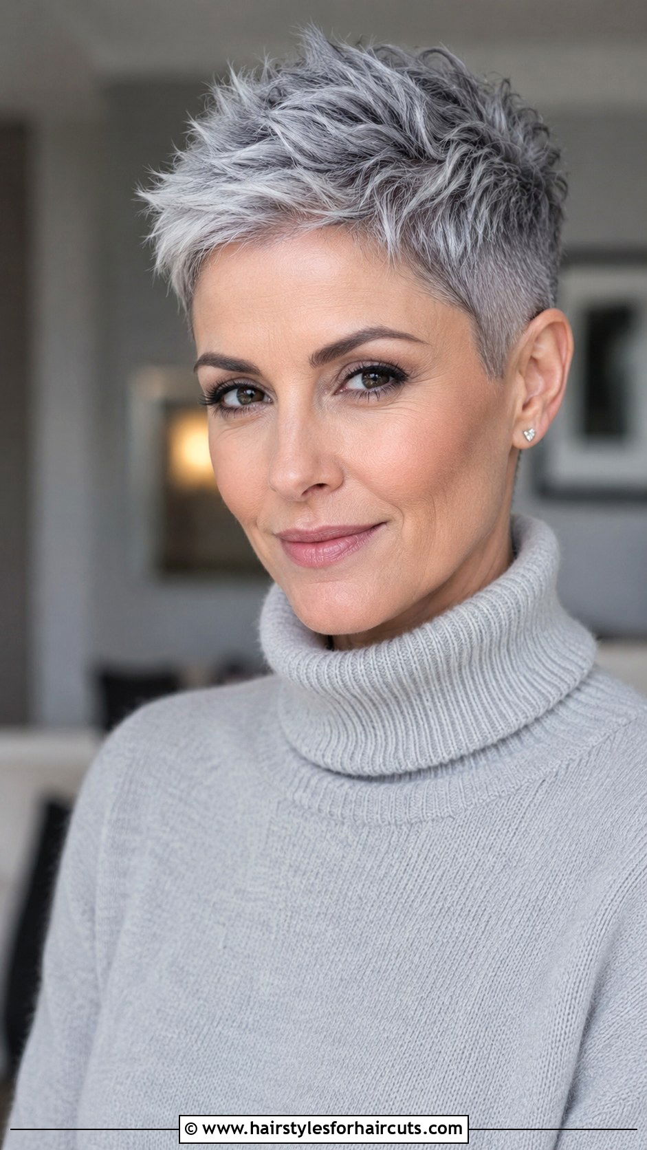 Silver Fox Crop For Seniors - 25 haircuts for seniors - 25 haircuts for seniors