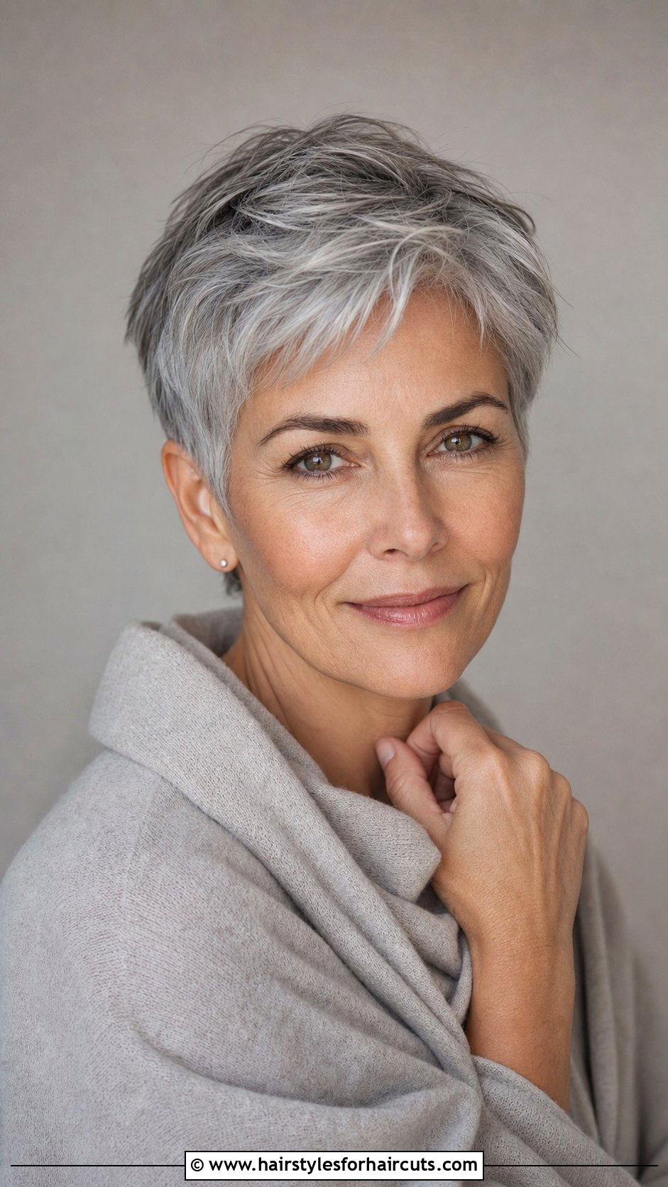 Silver Fox Crop - 25 crop top haircuts - 25 crop top haircuts