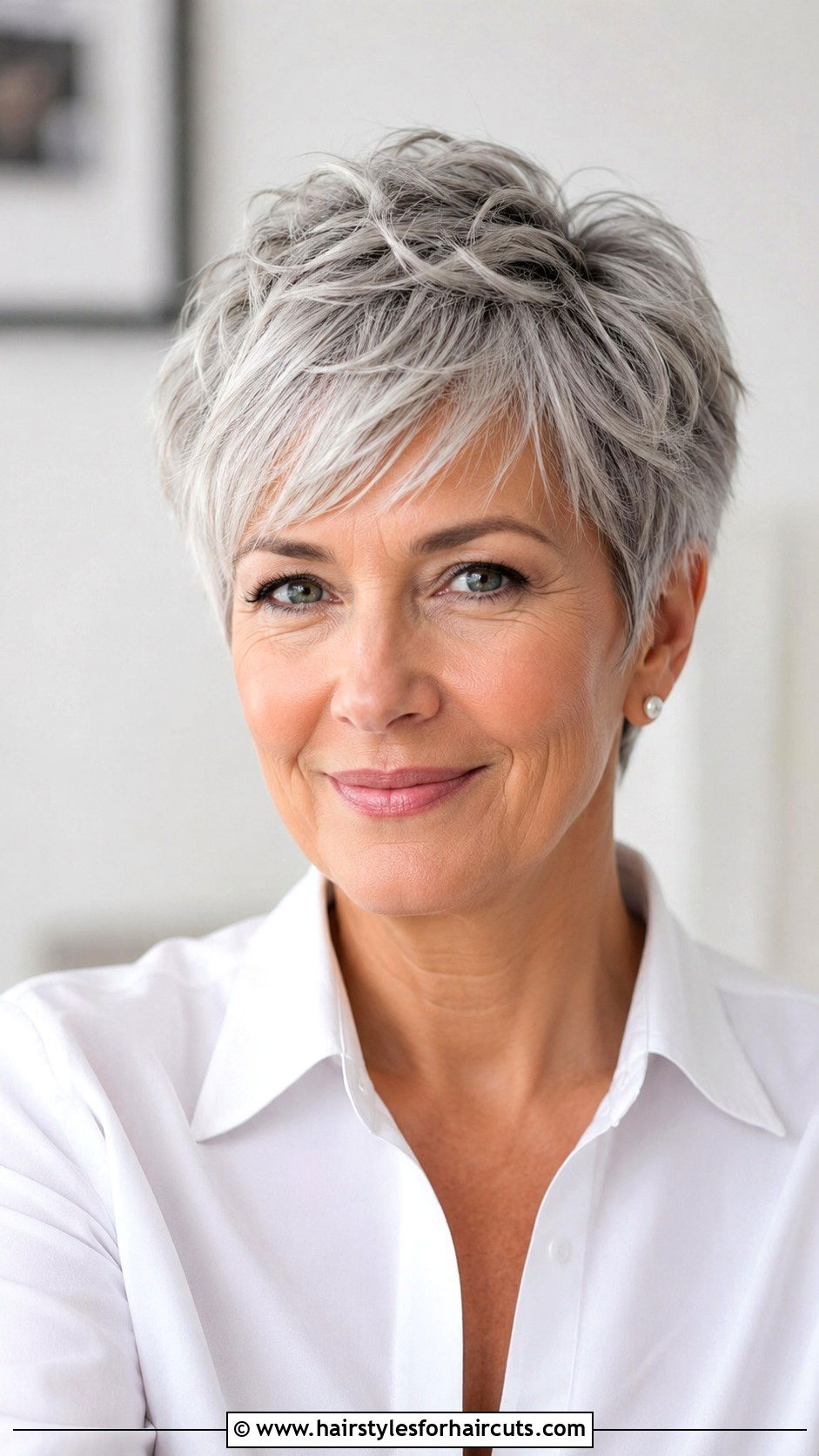 Silver Gray Pixie Cut - 25 silver gray hairstyles - 25 silver gray hairstyles