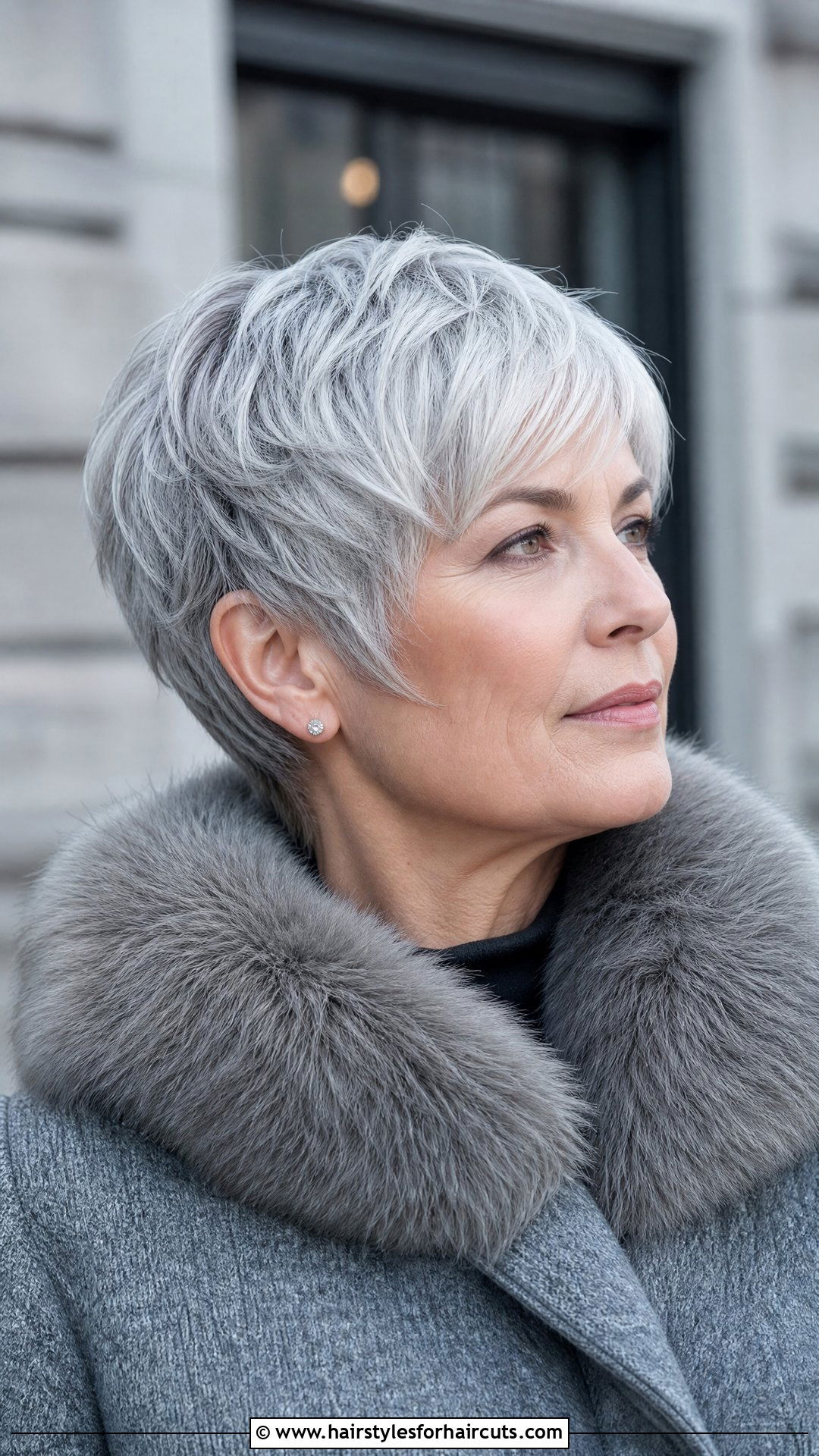 Silver Grey Pixie For Fine Hair - 25 fine hair pixie haircuts - 25 fine hair pixie haircuts