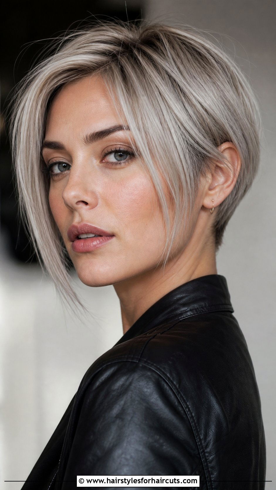 Silver Pixie Bob - 25 thick gray hairstyles - 25 thick gray hairstyles