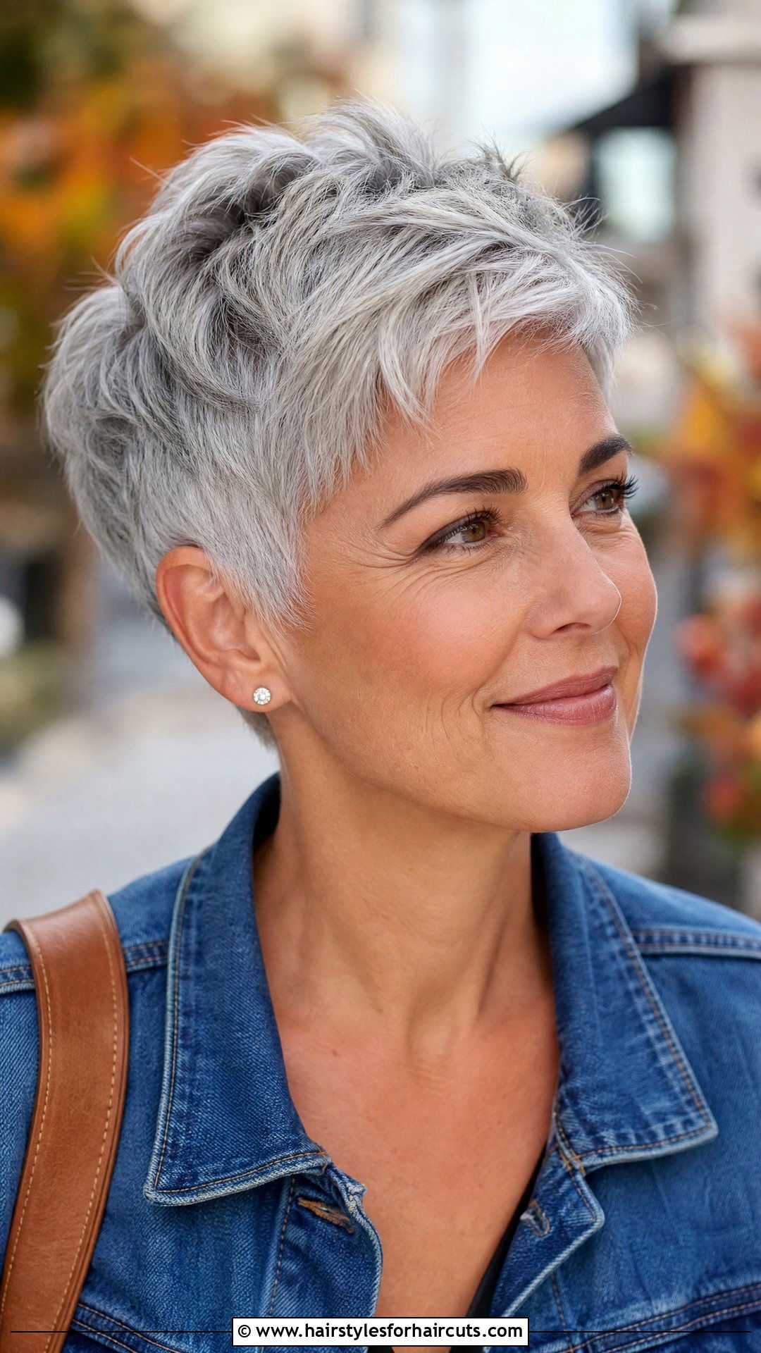 Silver Pixie Cut - 25 grandma hairstyles - 25 grandma hairstyles