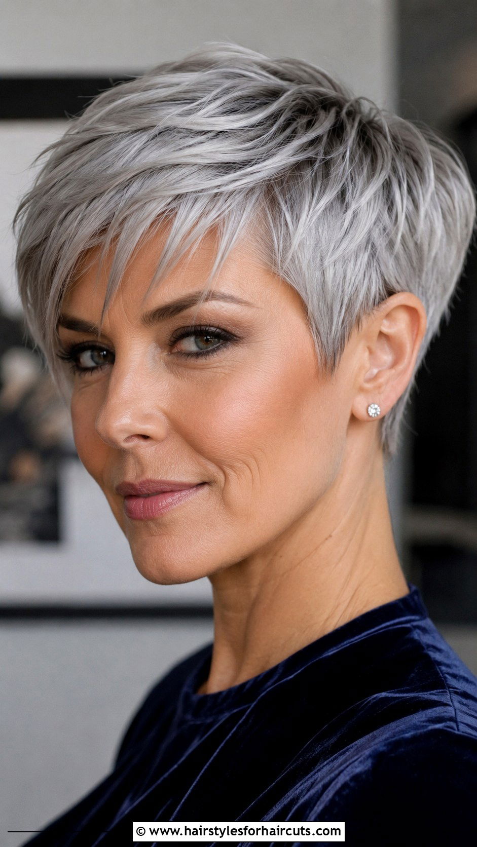 Silver Pixie Haircut - 25 pixies haircuts - 25 pixies haircuts