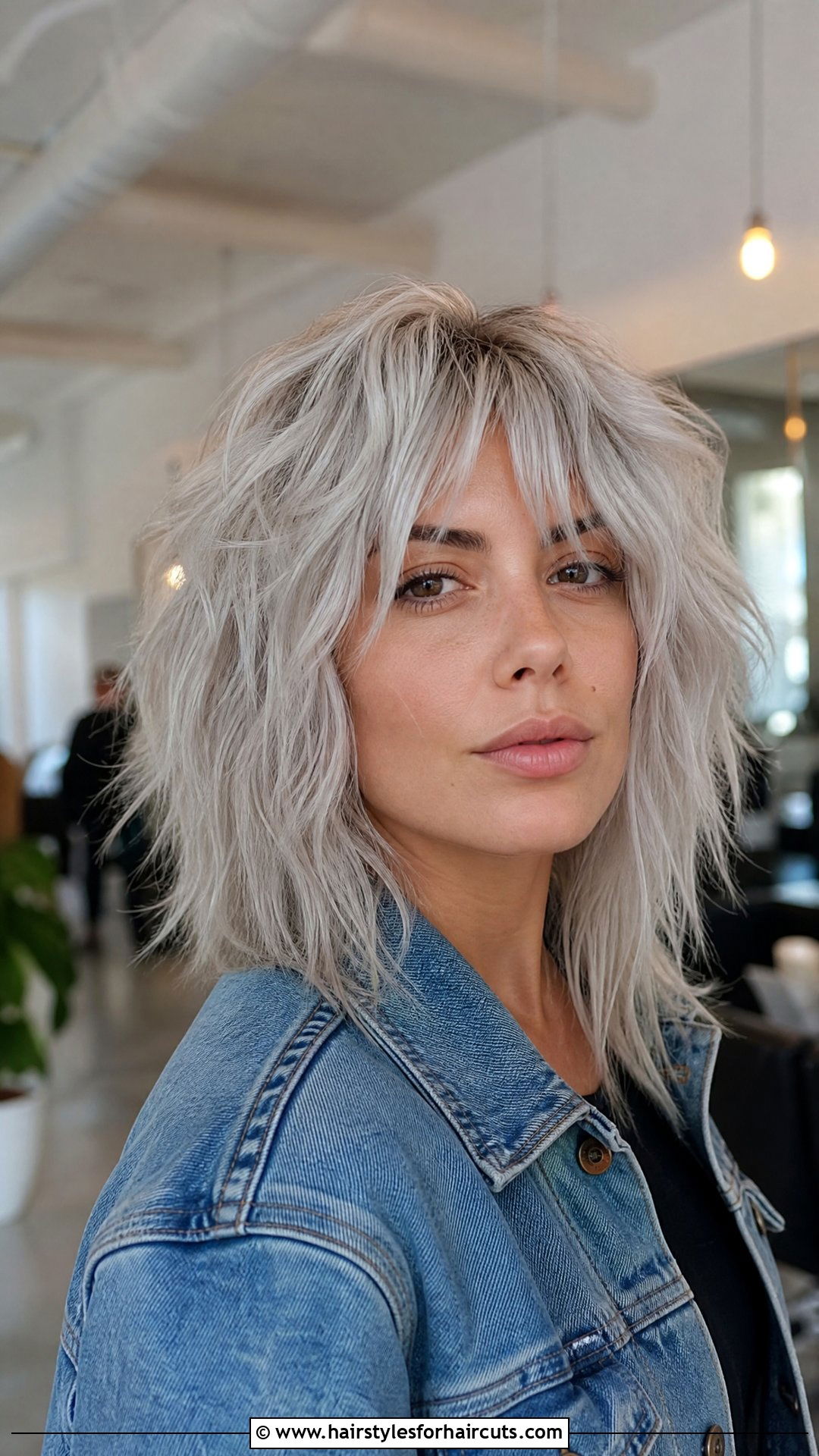 Silver Shag Haircut - 25 gray haircuts women - 25 gray haircuts women