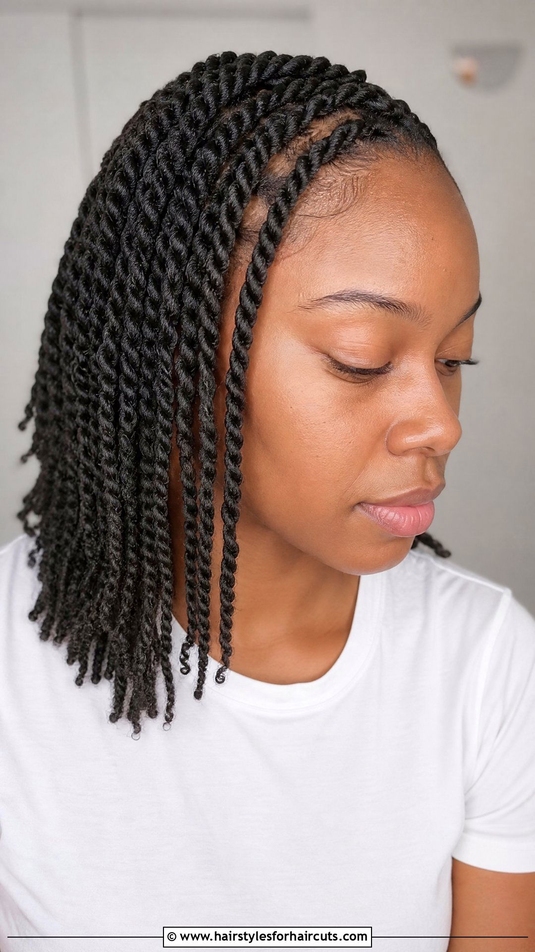 Simple Flat Twist - 25 flat twist hairstyles for natural hair - 25 flat twist hairstyles for natural hair