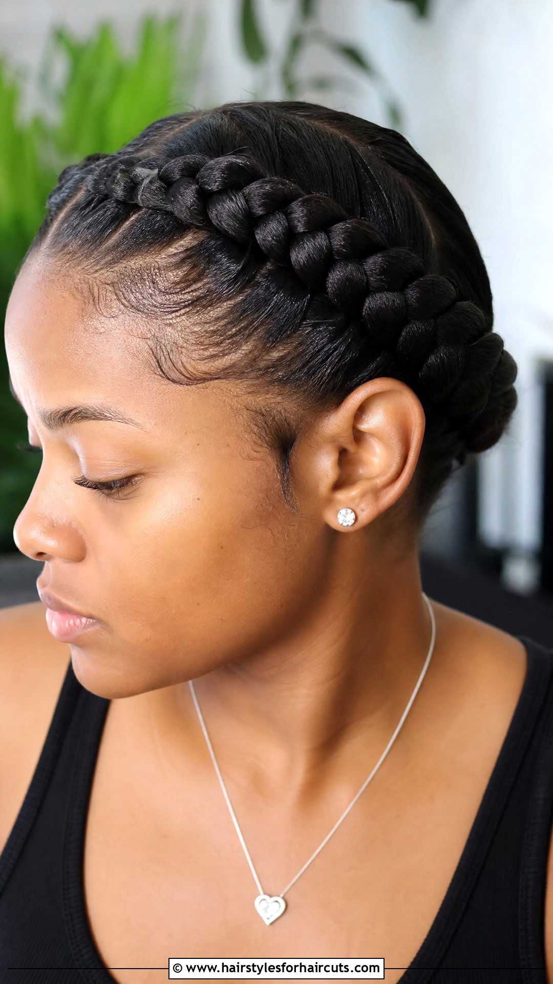 Simple Halo Braid - 25 halo braid hairstyles for black hair - 25 halo braid hairstyles for black hair
