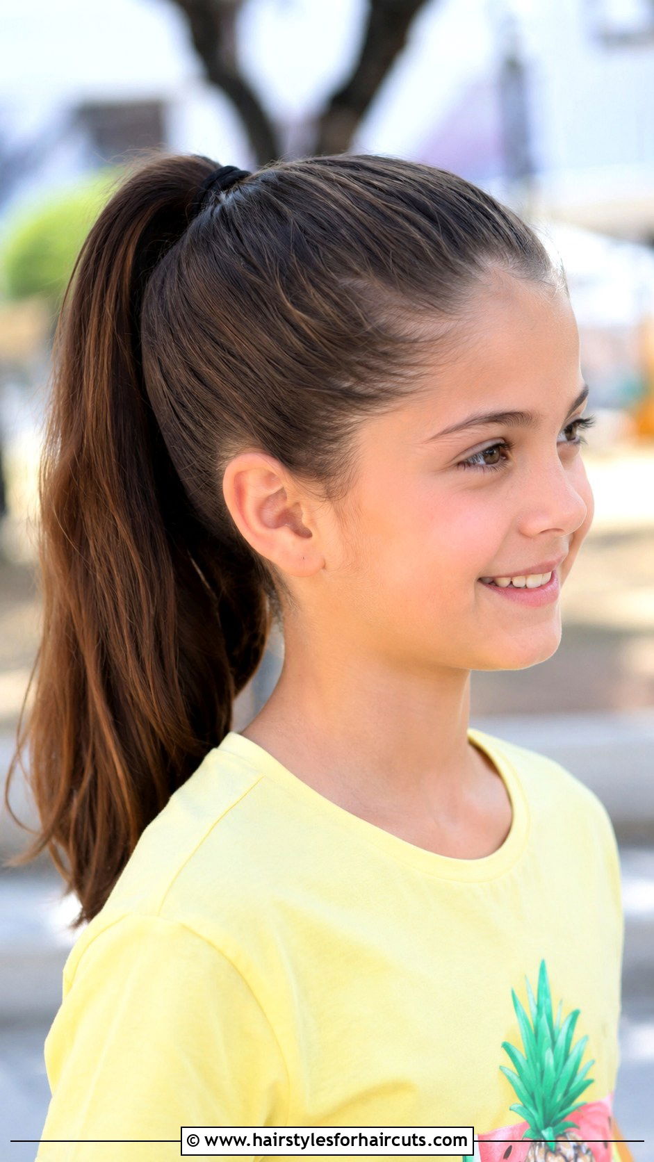 Simple High Ponytail - 25 girl simple hairstyles - 25 girl simple hairstyles