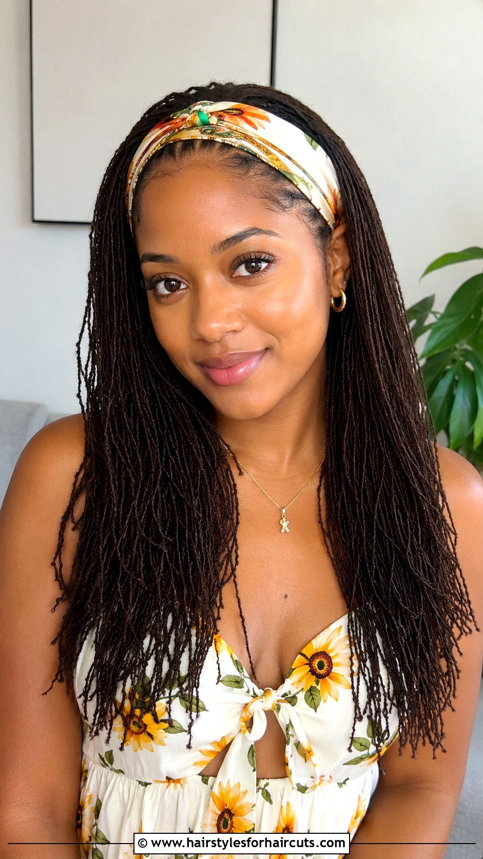 Sisterlocks - 25 beach vacation hairstyles for black hair - 25 beach vacation hairstyles for black hair