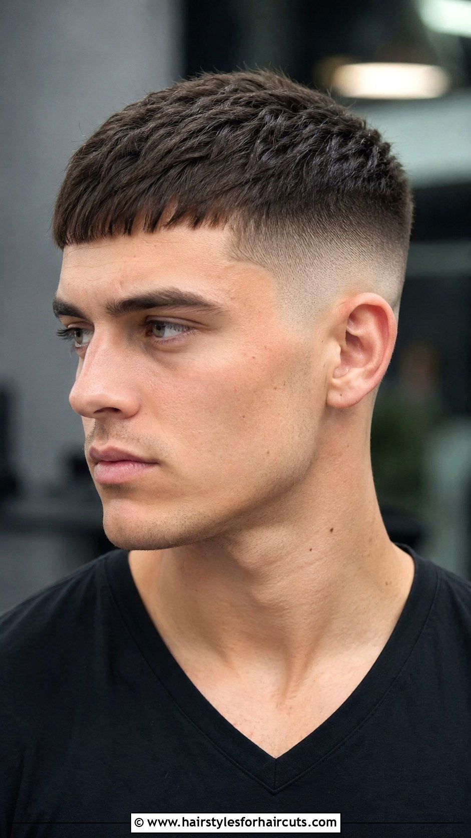 Skin Fade Caesar Cut - 25 skin haircuts - 25 skin haircuts