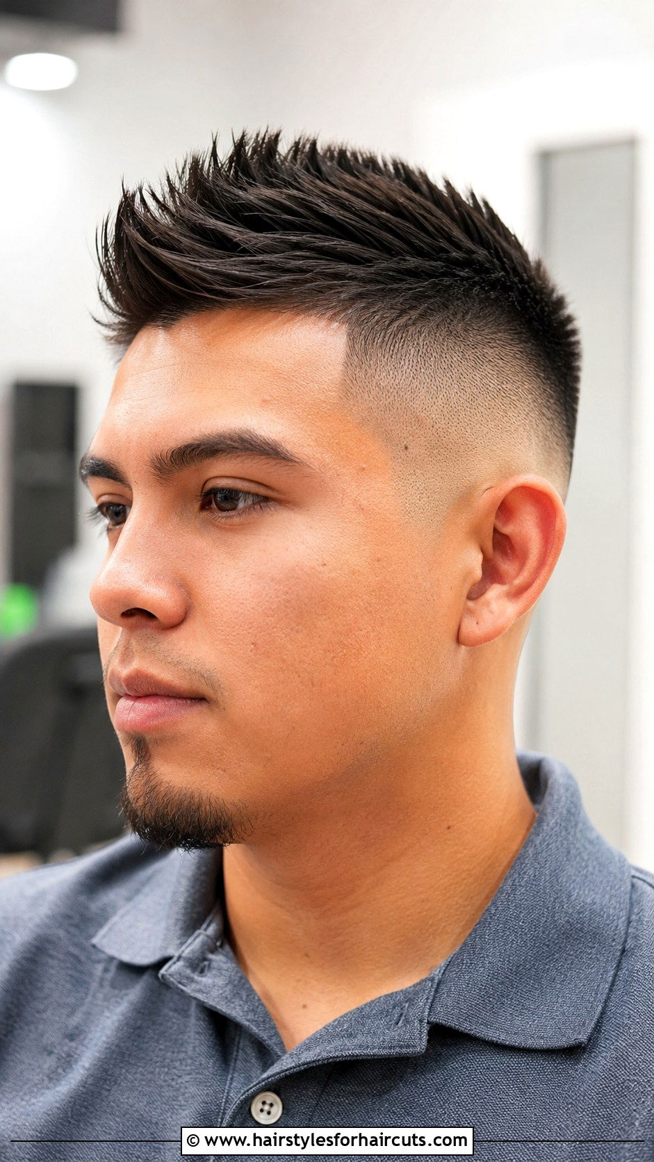 Skin Fade Faux Hawk - 25 skin haircuts - 25 skin haircuts