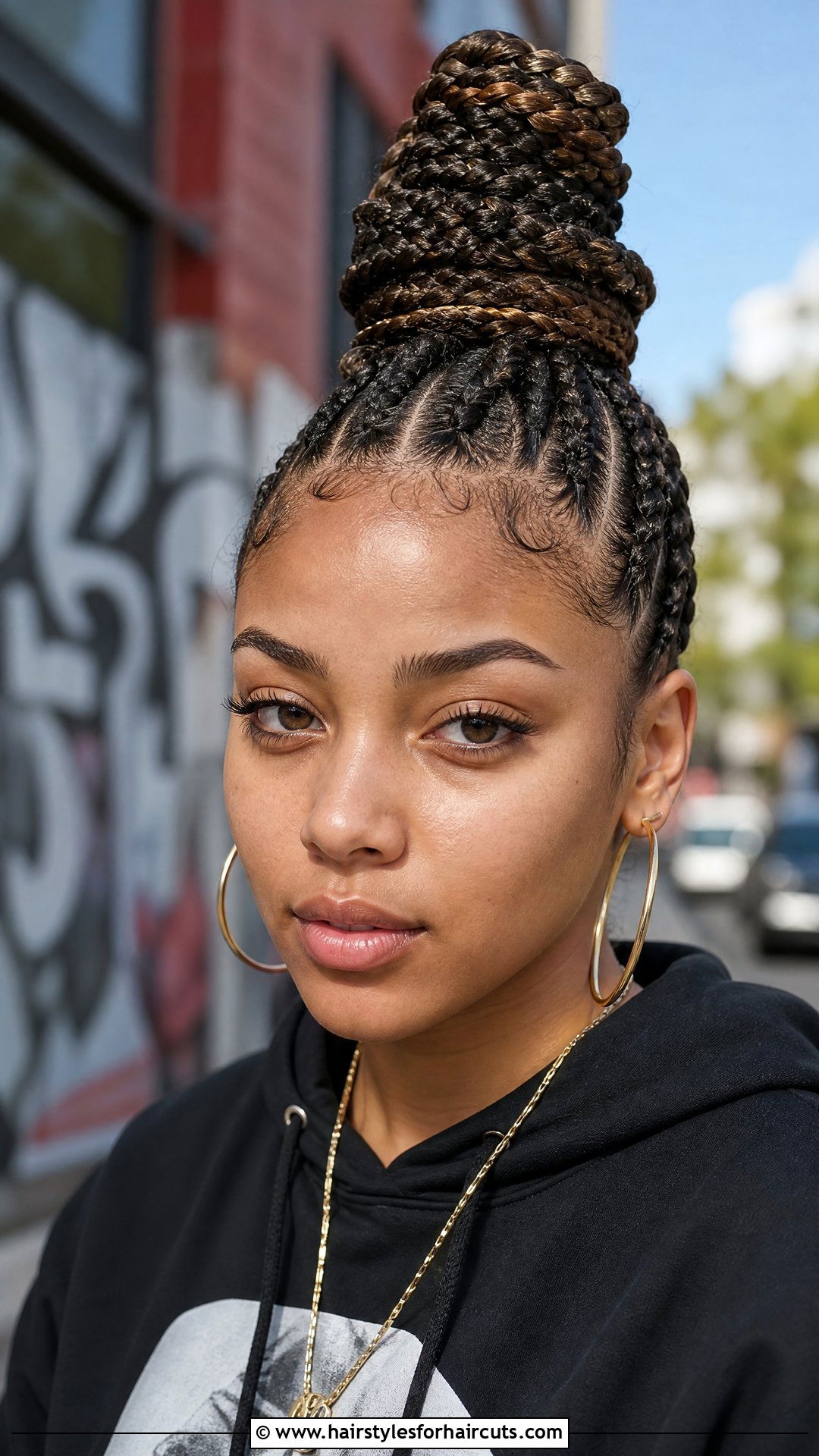 Sky High Top Braid - 25 sky top haircuts - 25 sky top haircuts