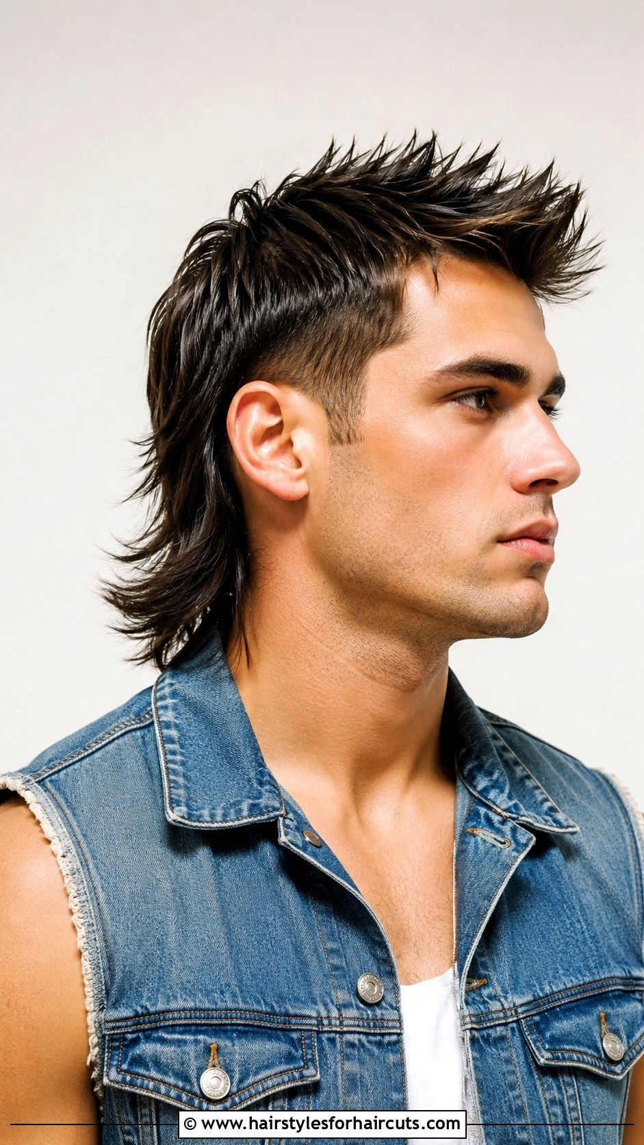 Skyscraper Spike Mullet - 25 80s hair metal hairstyles - 25 80s hair metal hairstyles