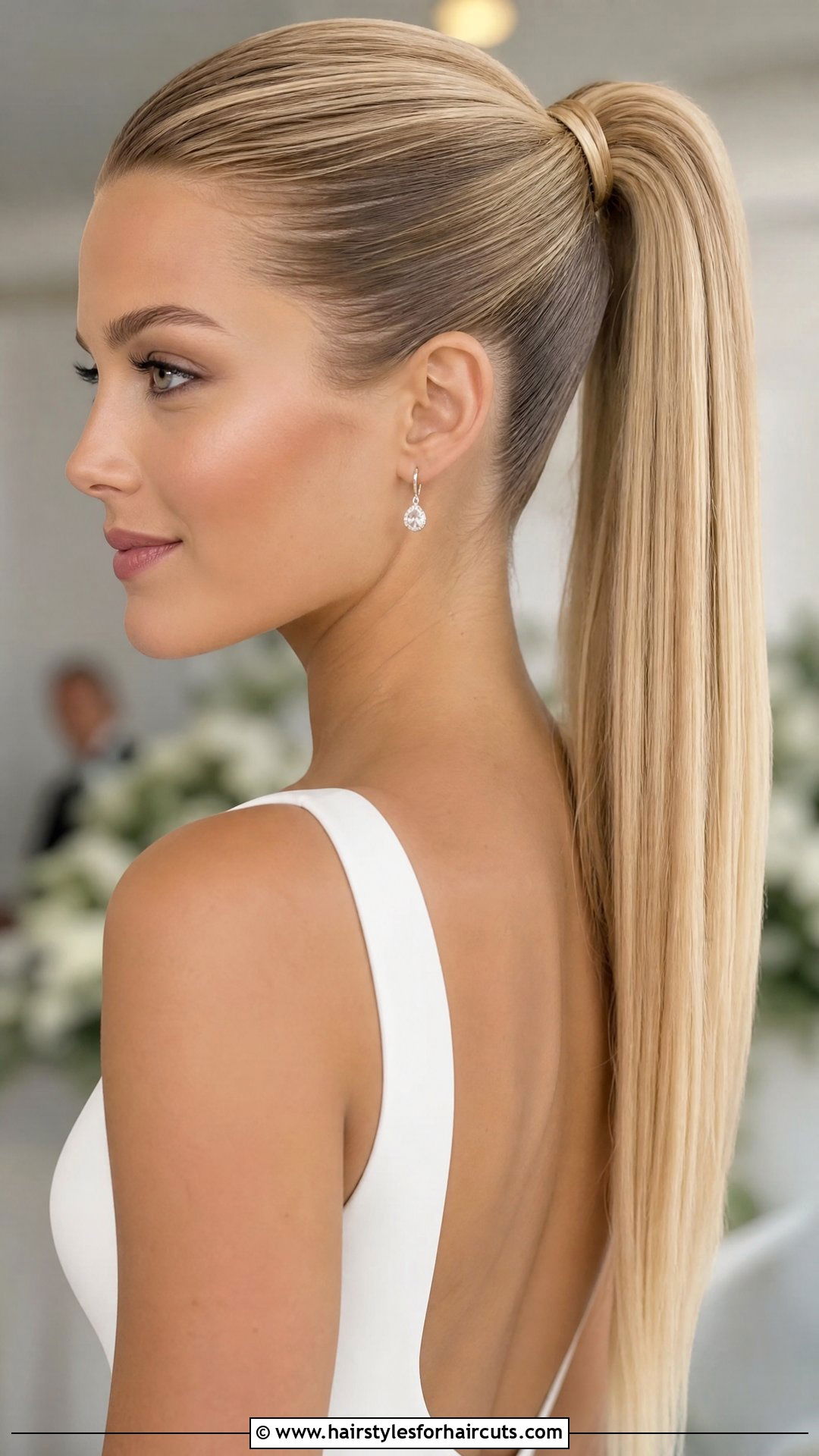Sleek High Ponytail Wedding Hairstyle Blonde Hair - 25 wedding hairstyles blonde hair - 25 wedding hairstyles blonde hair