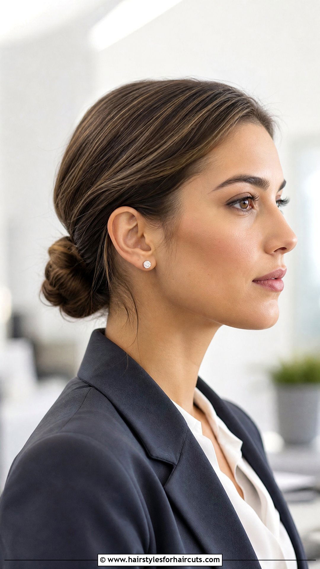 Sleek Low Bun - 25 trying hairstyles - 25 trying hairstyles