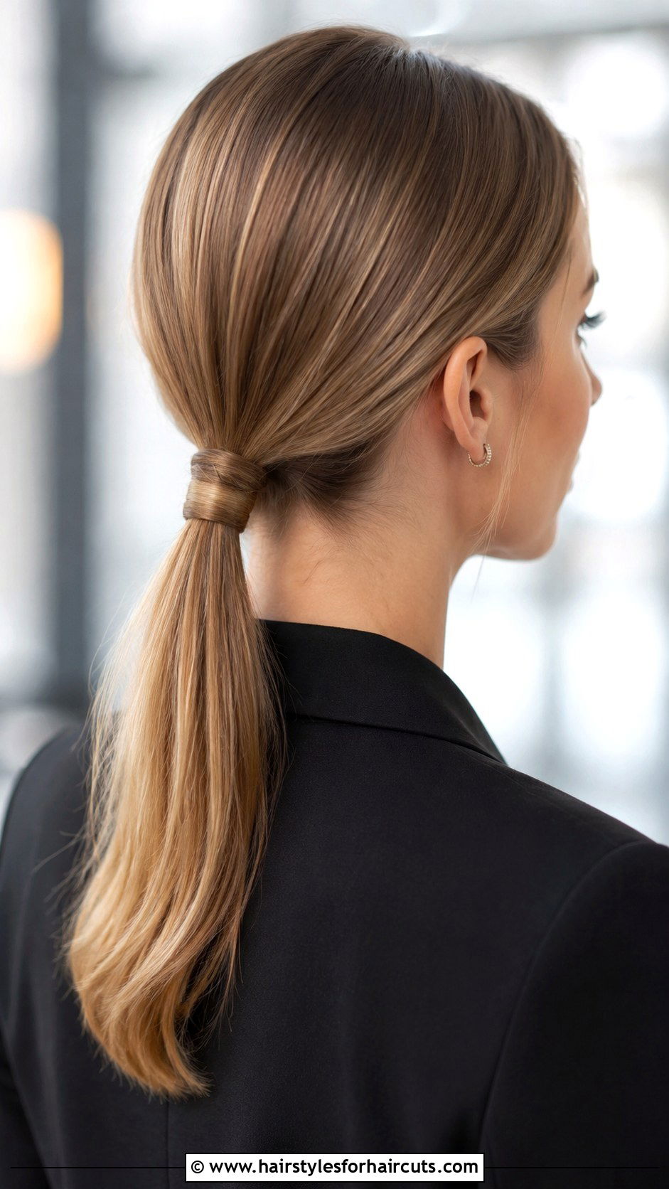 Sleek Low Ponytail For Thin Hair - 25 cute easy hairstyles for thin hair - 25 cute easy hairstyles for thin hair
