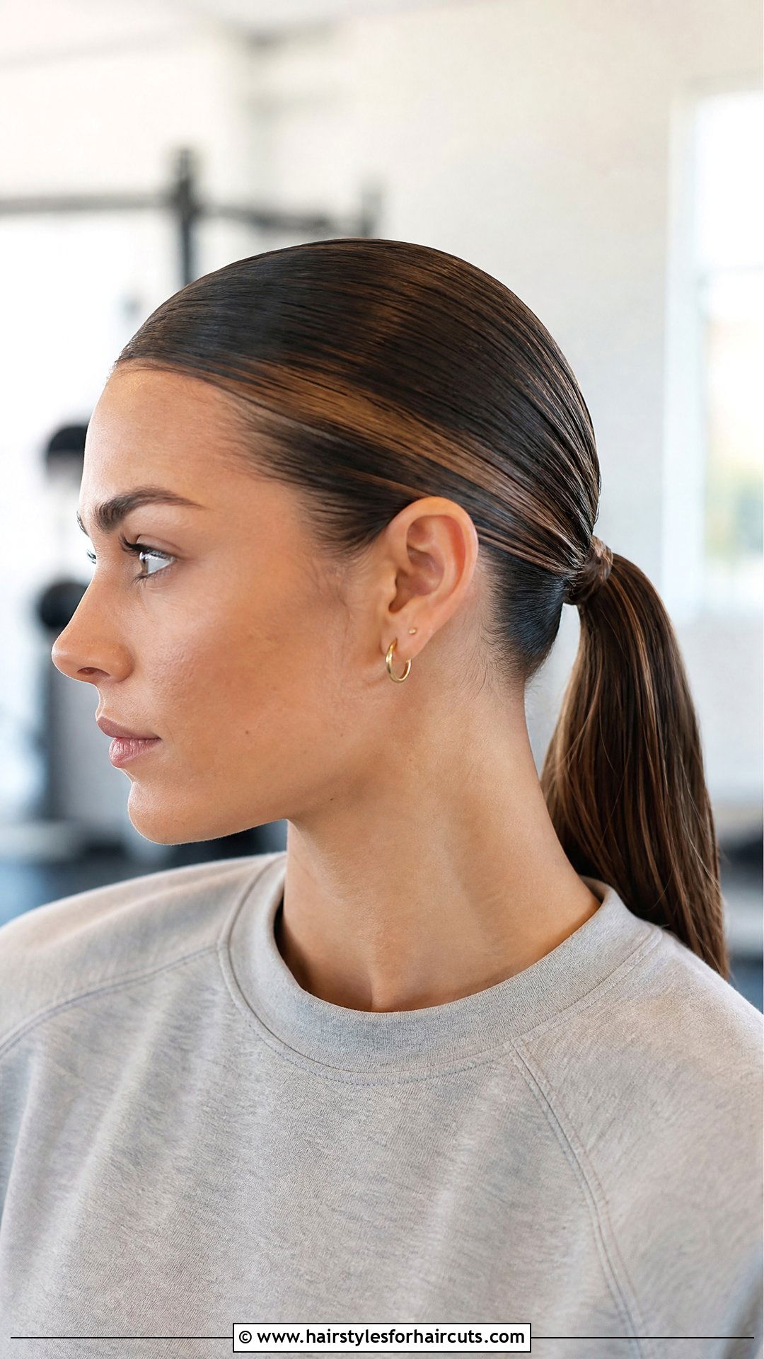 Sleek Low Ponytail For Wrestling - 25 wrestling hairstyles - 25 wrestling hairstyles