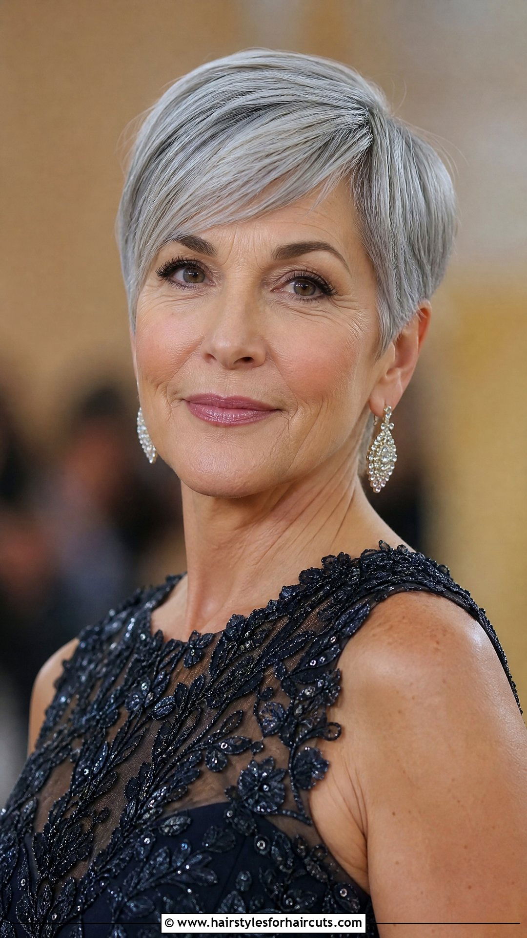 Sleek Pixie For Gray Hair - 25 pixie haircuts for gray hair - 25 pixie haircuts for gray hair
