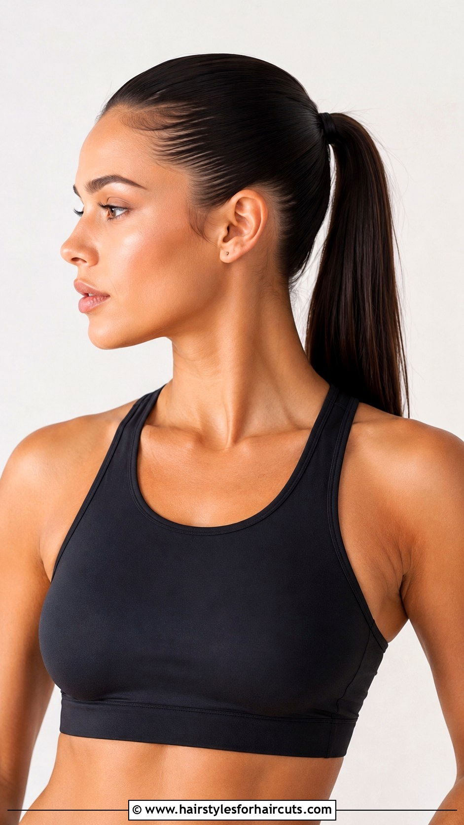 Sleek Ponytail Hairstyle - 25 asian female hairstyles - 25 asian female hairstyles