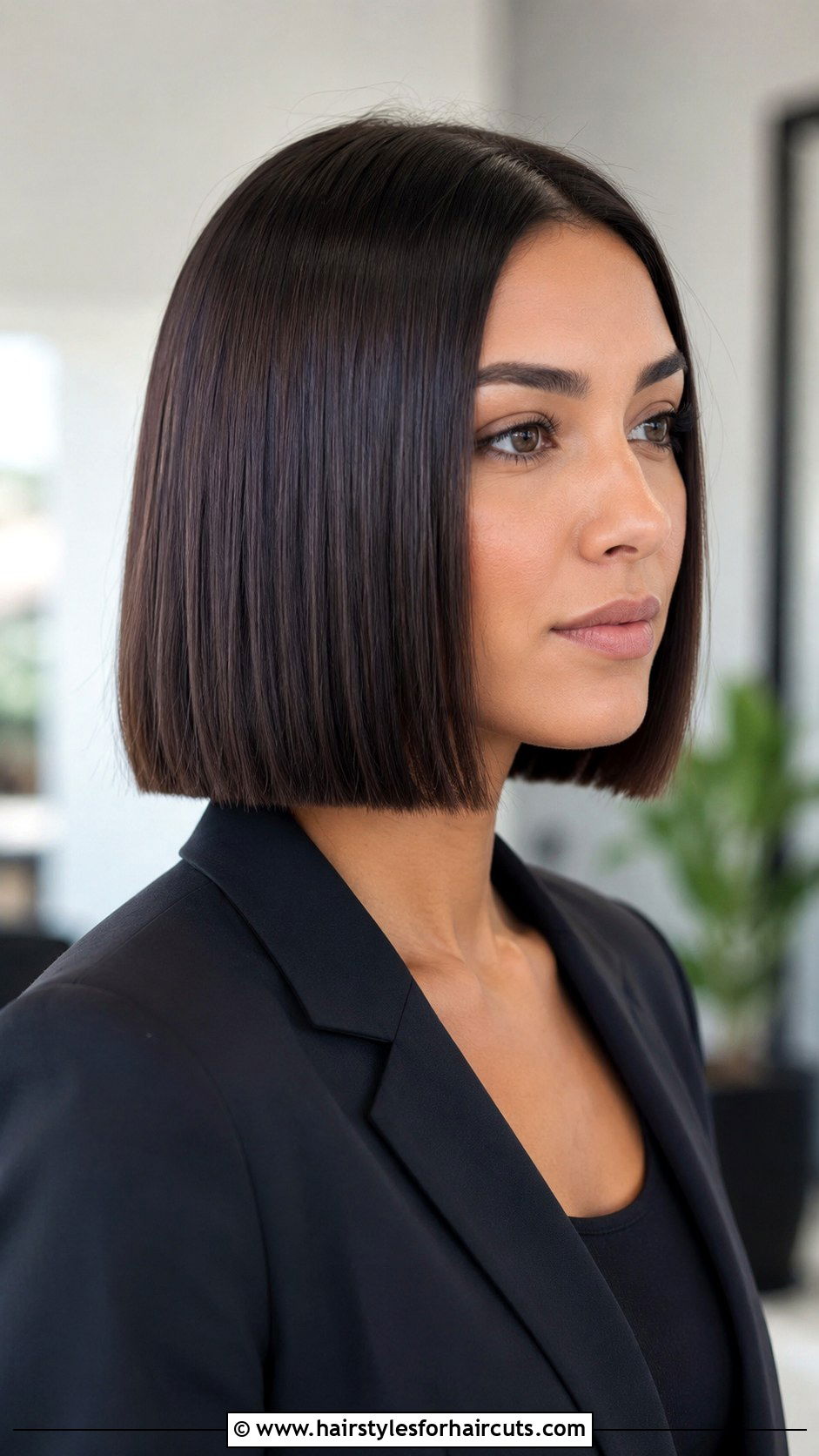 Sleek Straight Bob - 25 graduation hairstyles - 25 graduation hairstyles