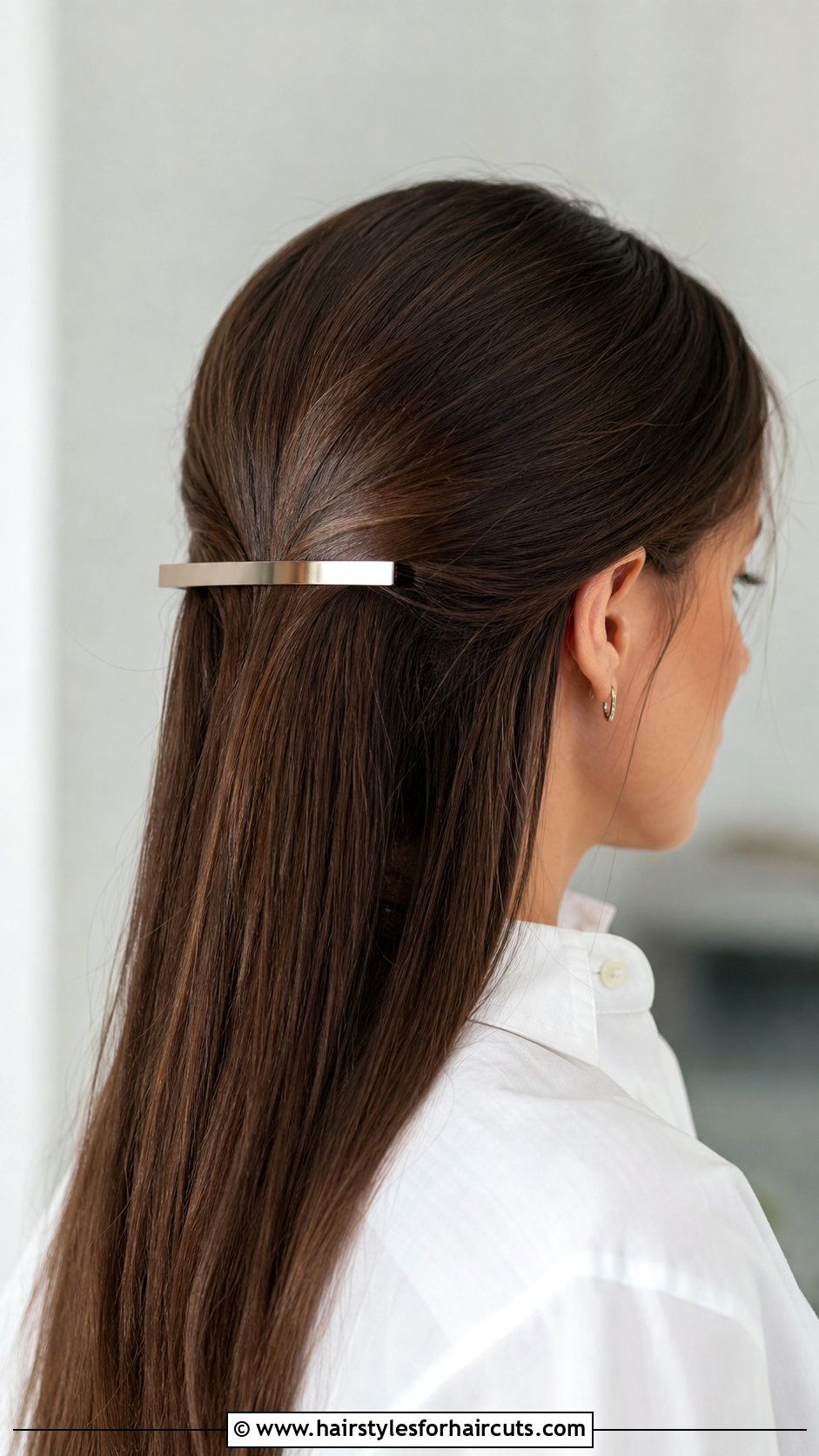 Sleek Straight Half Up Half Down Hair Clip - 25 hairstyles half up half down hair clip - 25 hairstyles half up half down hair clip