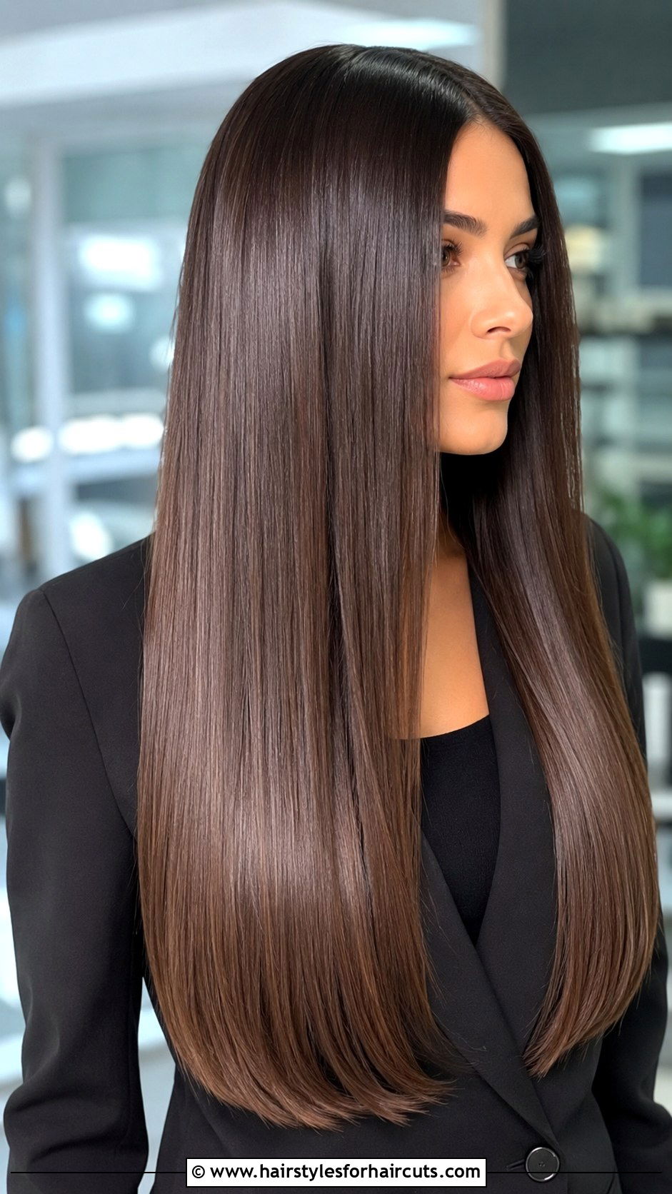 Sleek Straight Long Hair - 25 glamour hairstyles for long hair - 25 glamour hairstyles for long hair