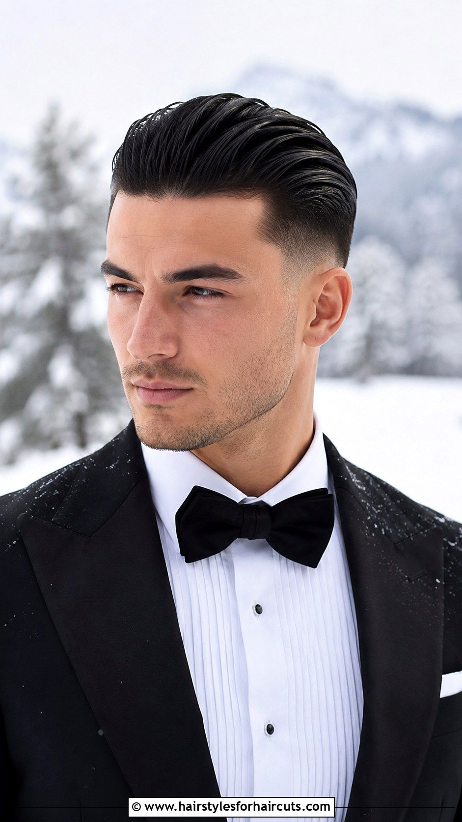 Slick Back - 25 barber shop hairstyles - 25 barber shop hairstyles