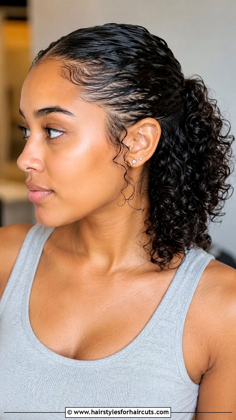 Slick Back Curly Hair - 25 cute slick back hairstyles - 25 cute slick back hairstyles