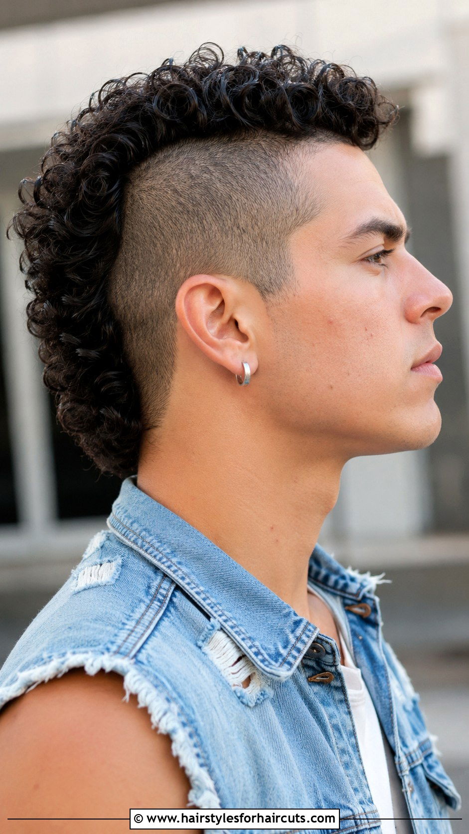 Slick Back Curly Mohawk - 25 slick back haircuts curly hair - 25 slick back haircuts curly hair