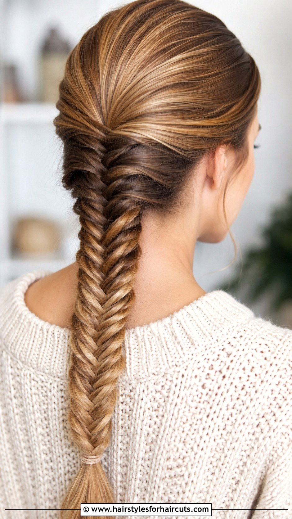 Slick Back Fishtail Braid - 25 cute slick back hairstyles - 25 cute slick back hairstyles