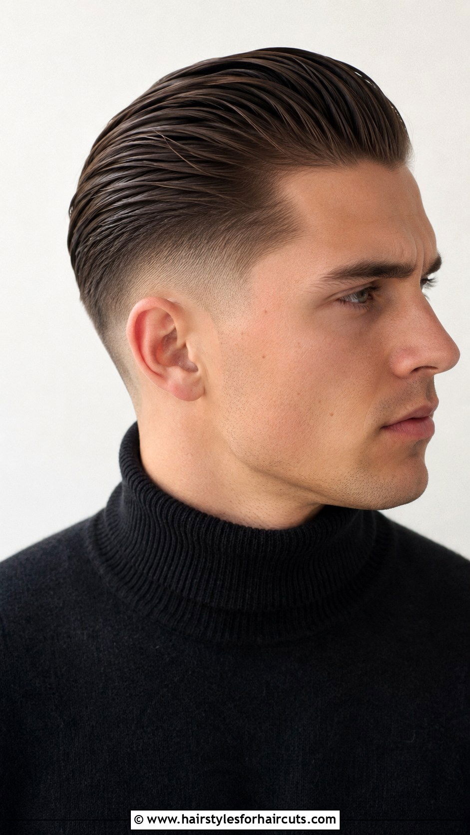 Slick Back Haircut - 25 all hairstyles for men - 25 all hairstyles for men