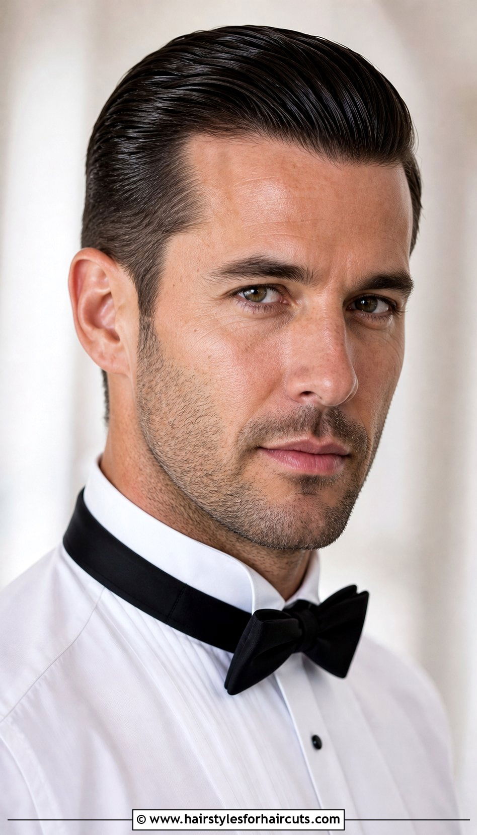 Slick Back Haircut - 25 dapper haircuts - 25 dapper haircuts