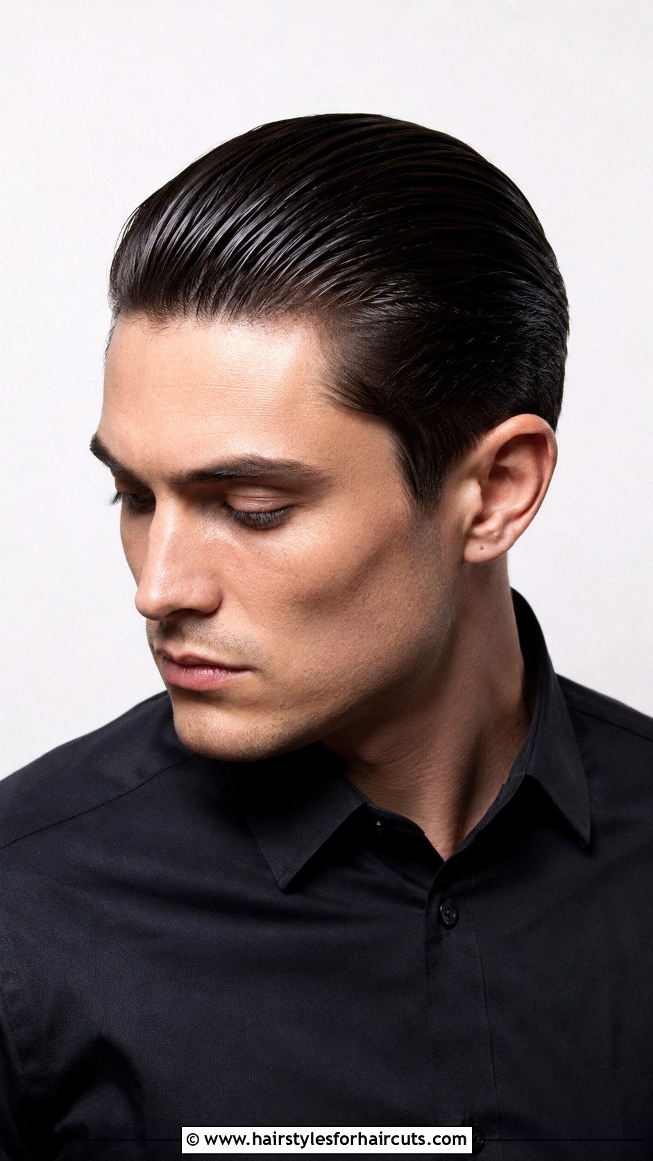 Slick Back Haircut - 25 1950s hairstyles men - 25 1950s hairstyles men