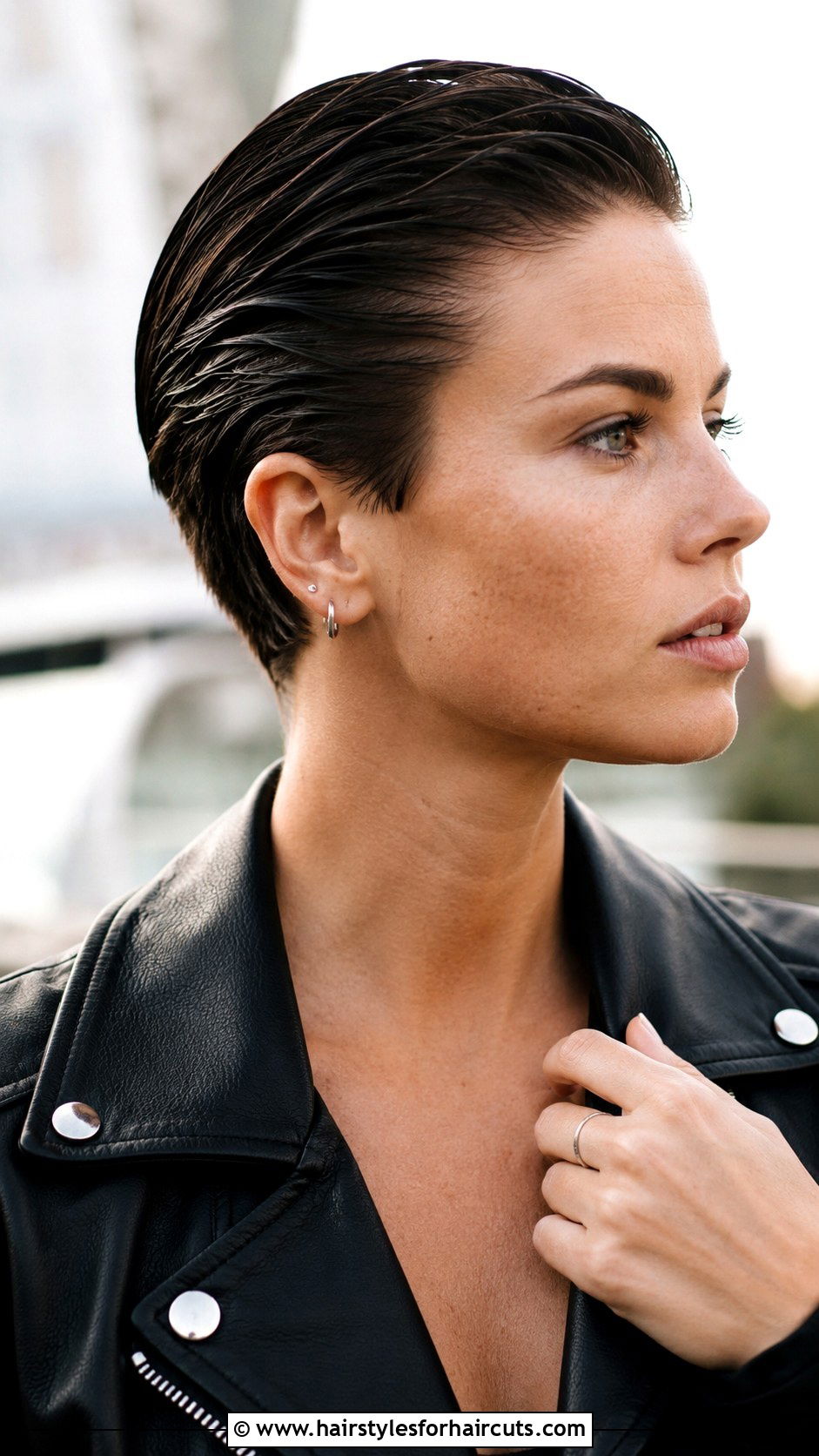 Slick Back Pixie Cut - 25 cute slick back hairstyles - 25 cute slick back hairstyles