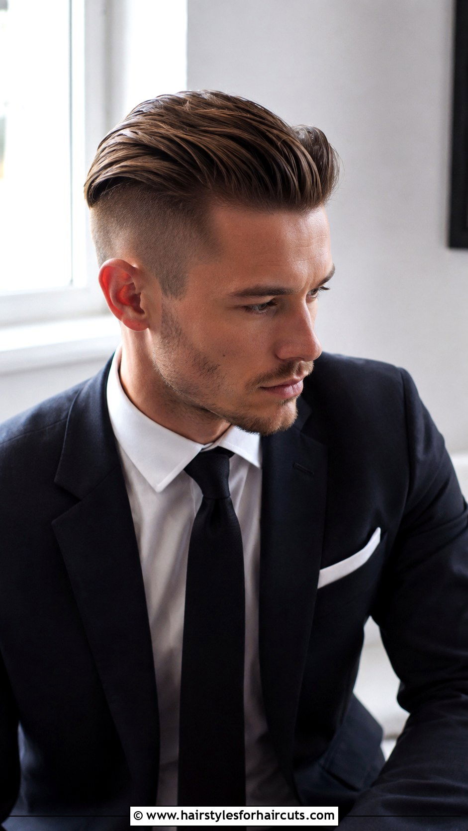 Slick Back Undercut - 25 asian haircuts - 25 asian haircuts