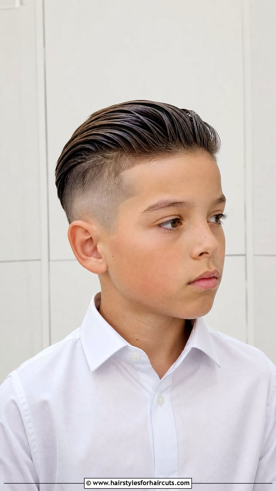 Slick Back Undercut - 25 10 year old boy haircuts straight hair - 25 10 year old boy haircuts straight hair
