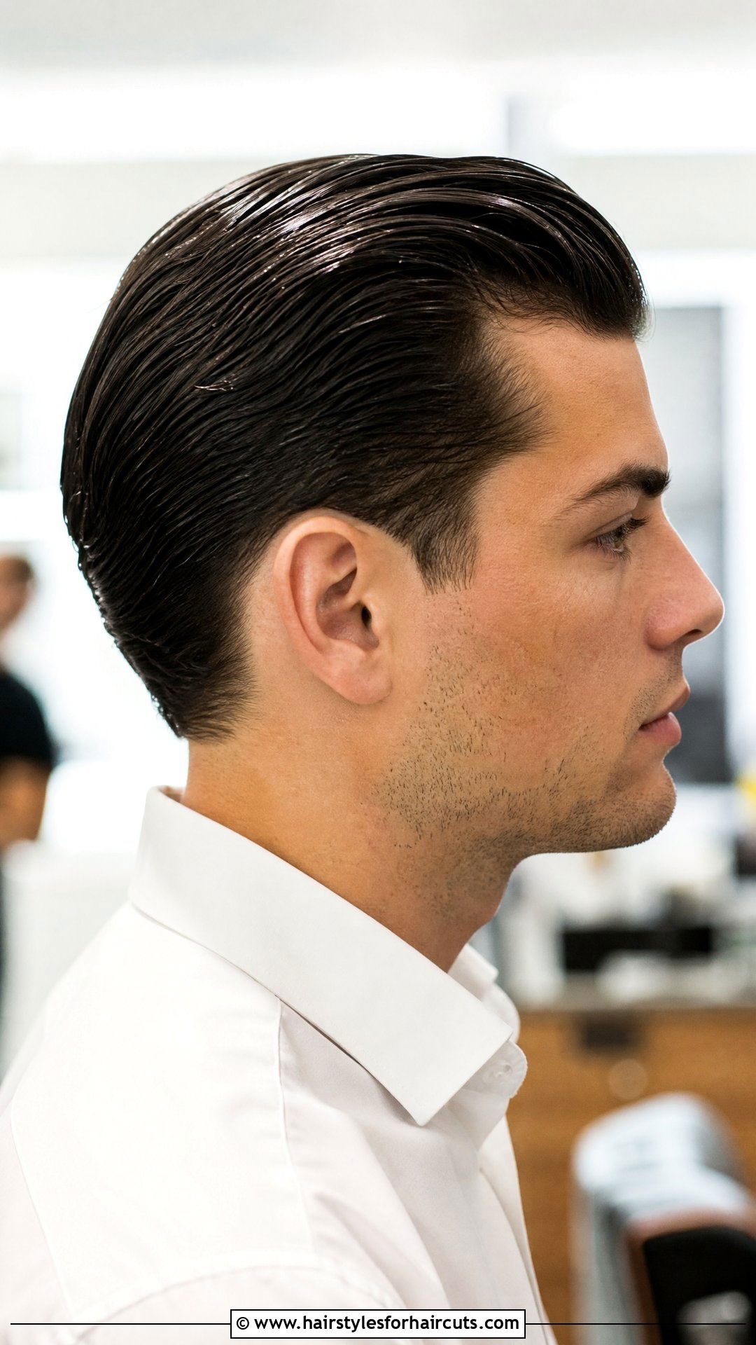 Slicked Back Ducktail - 25 duck tail hairstyles - 25 duck tail hairstyles