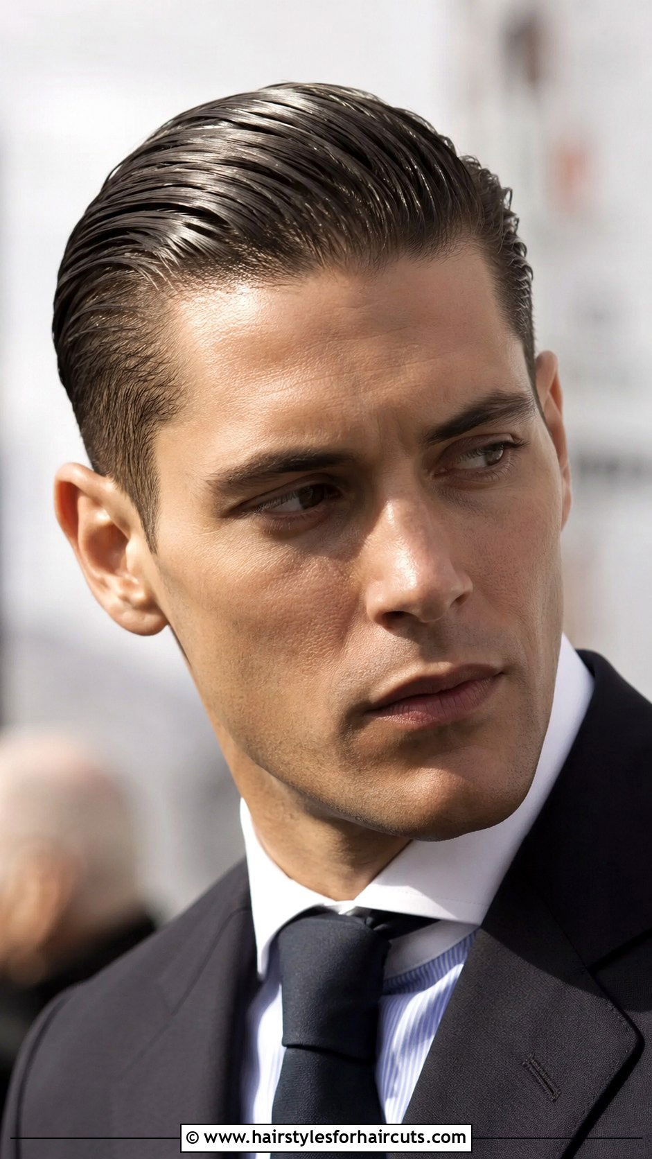 Slicked Back Haircut - 25 human hairstyles - 25 human hairstyles