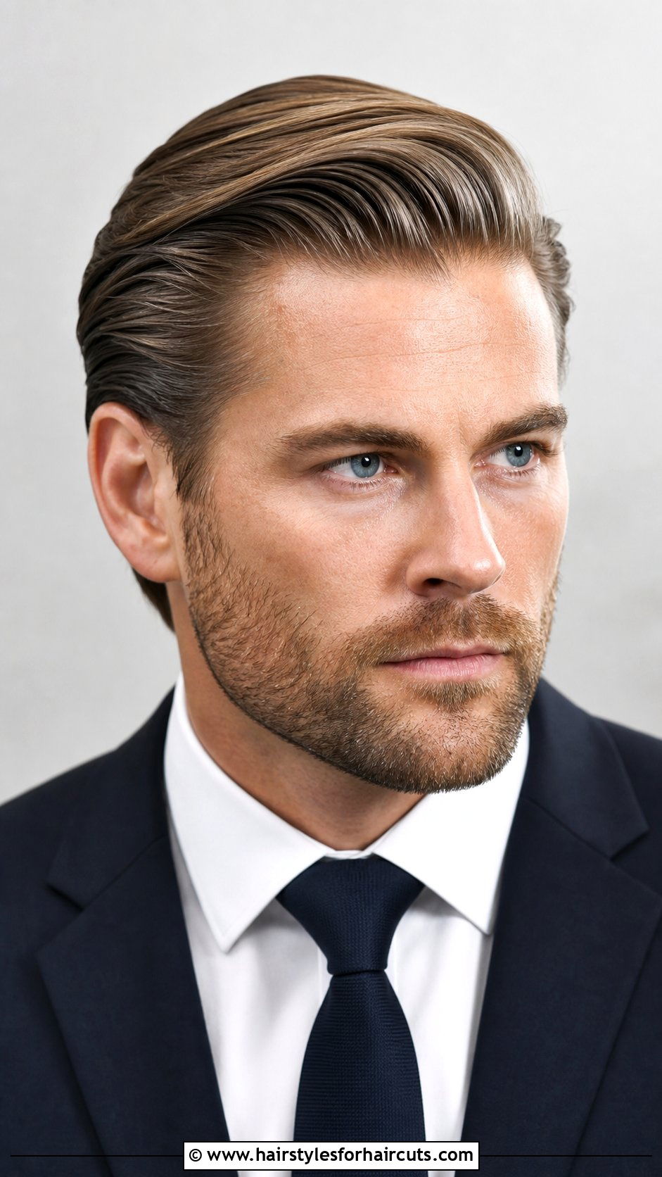Slicked Back Long Comb Over - 25 comb over haircuts long hair - 25 comb over haircuts long hair