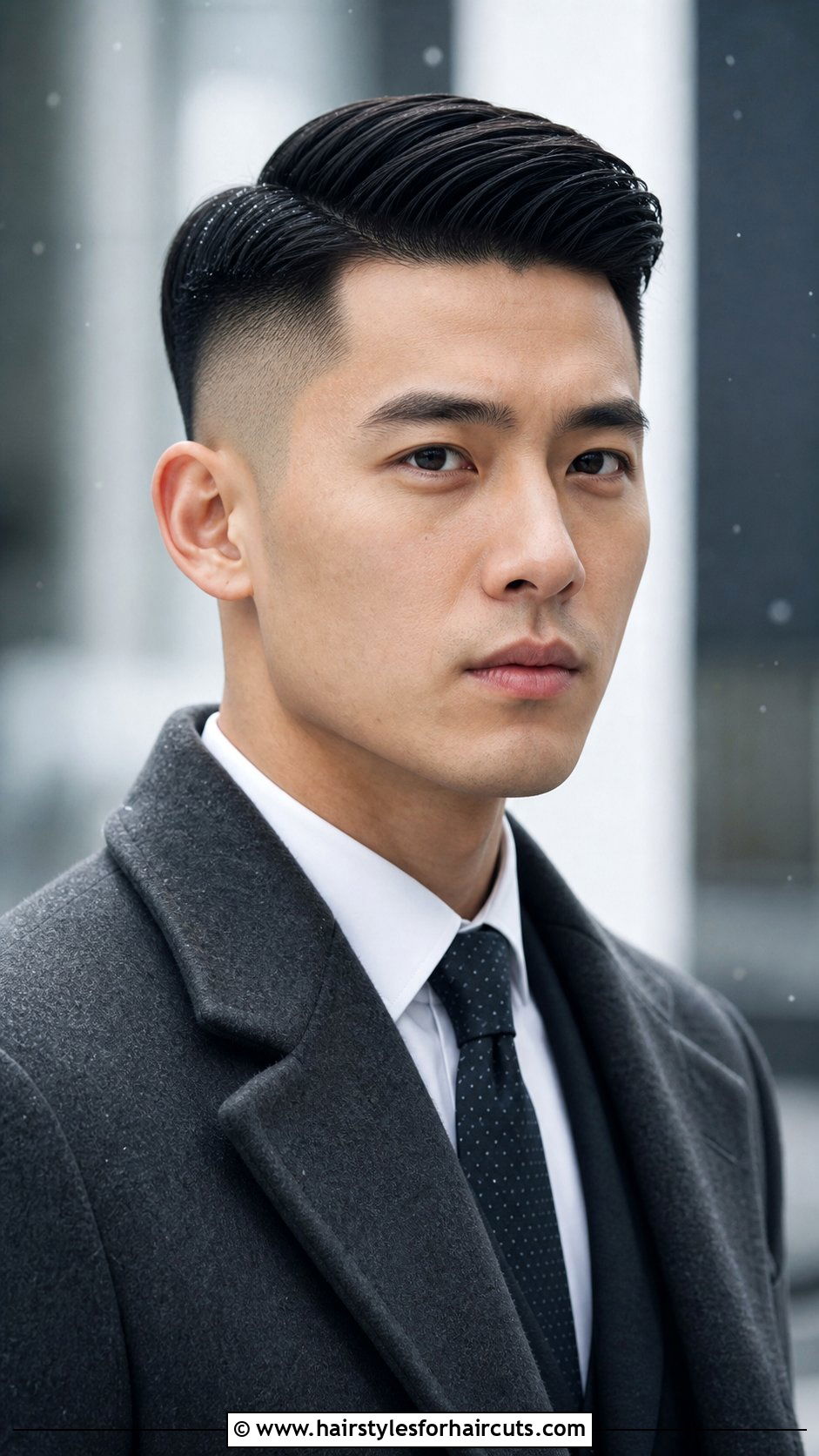 Slicked Back Two Block Haircut - 25 two block haircuts - 25 two block haircuts