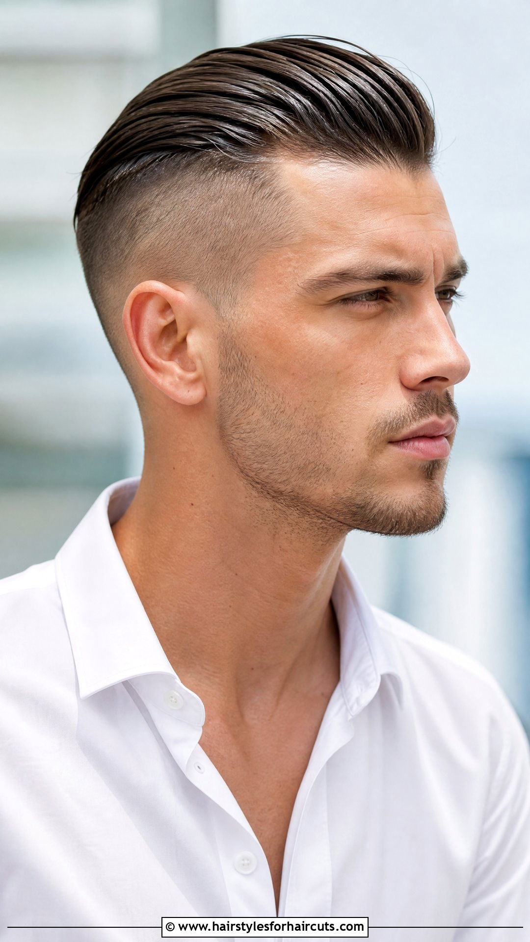 Slicked Back Undercut - 25 rock and roll haircuts - 25 rock and roll haircuts