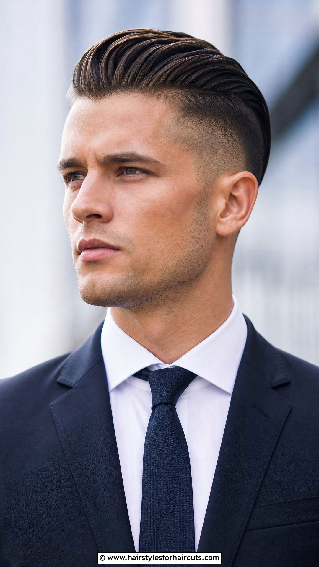 Slicked Back Undercut - 25 classic hairstyles - 25 classic hairstyles