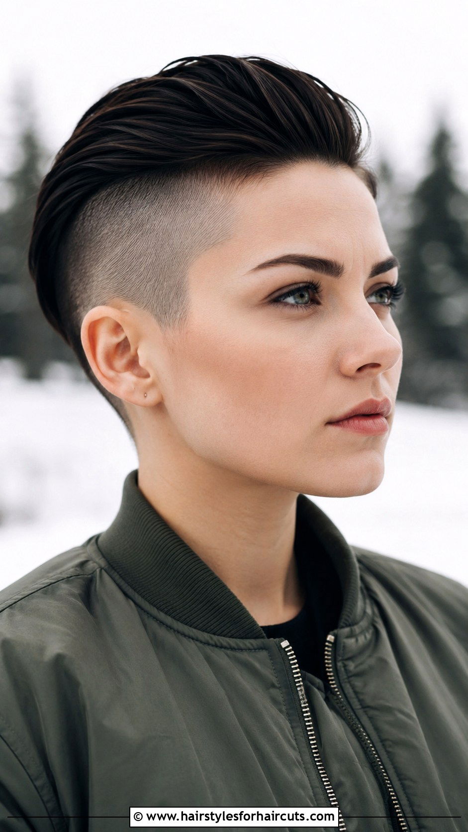 Slicked Back Undercut - 25 greasy hairstyles for short hair - 25 greasy hairstyles for short hair