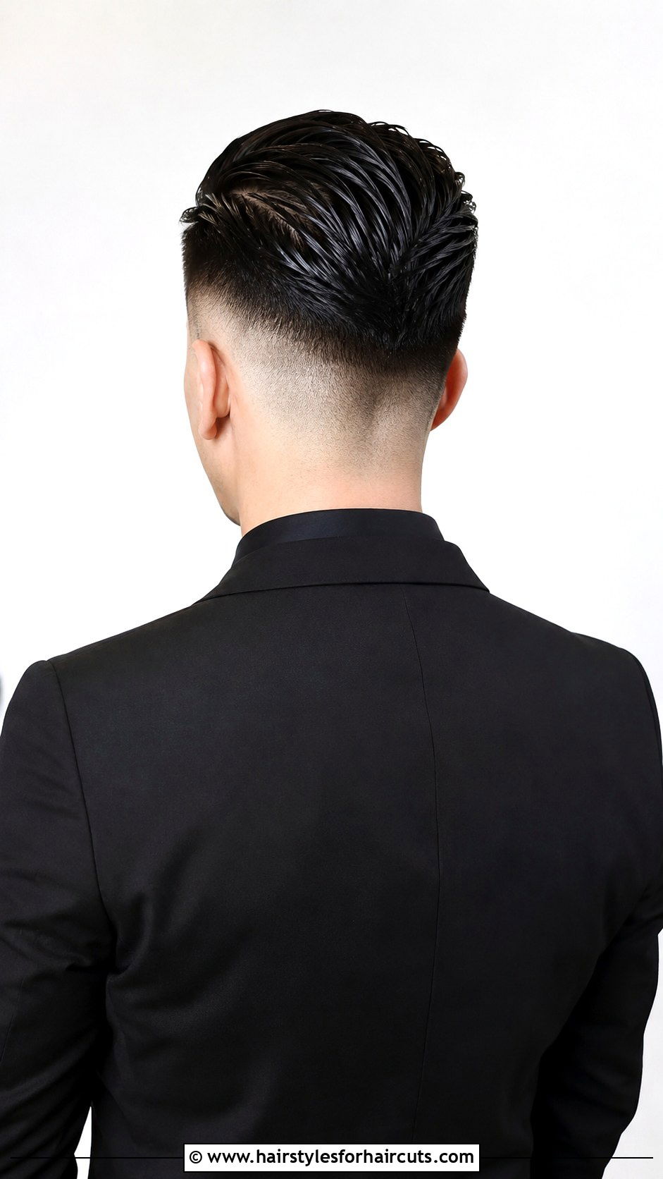 Slicked Back Undercut Rear - 25 back side hairstyles for man - 25 back side hairstyles for man