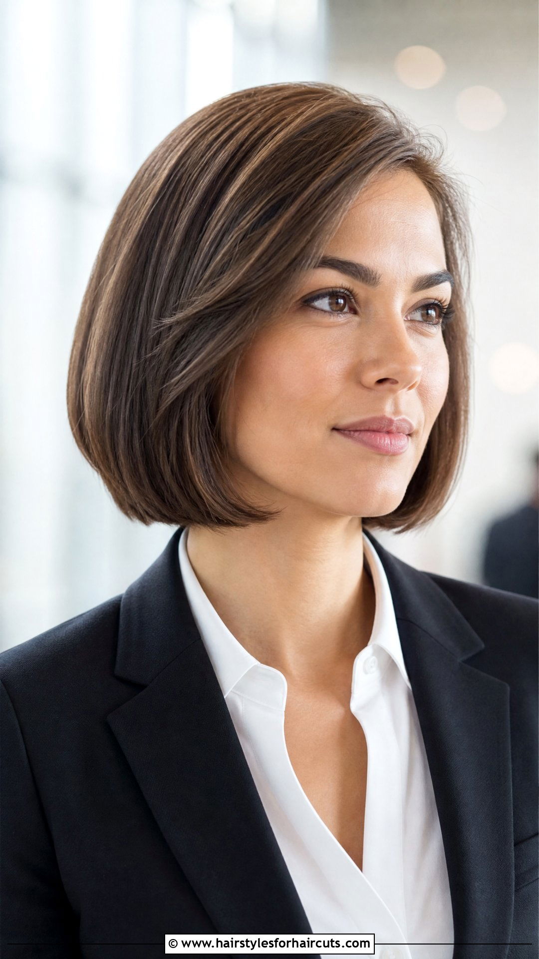 Smooth Blowout Bob - 25 hairstyles over 65 - 25 hairstyles over 65