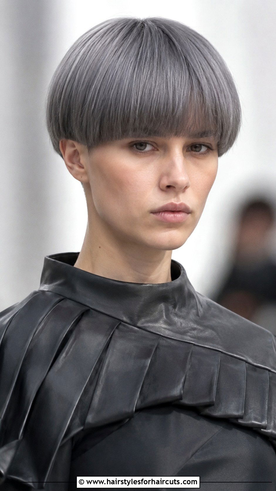 Smooth Gray Slicked Back Hair - 25 best gray hairstyles - 25 best gray hairstyles