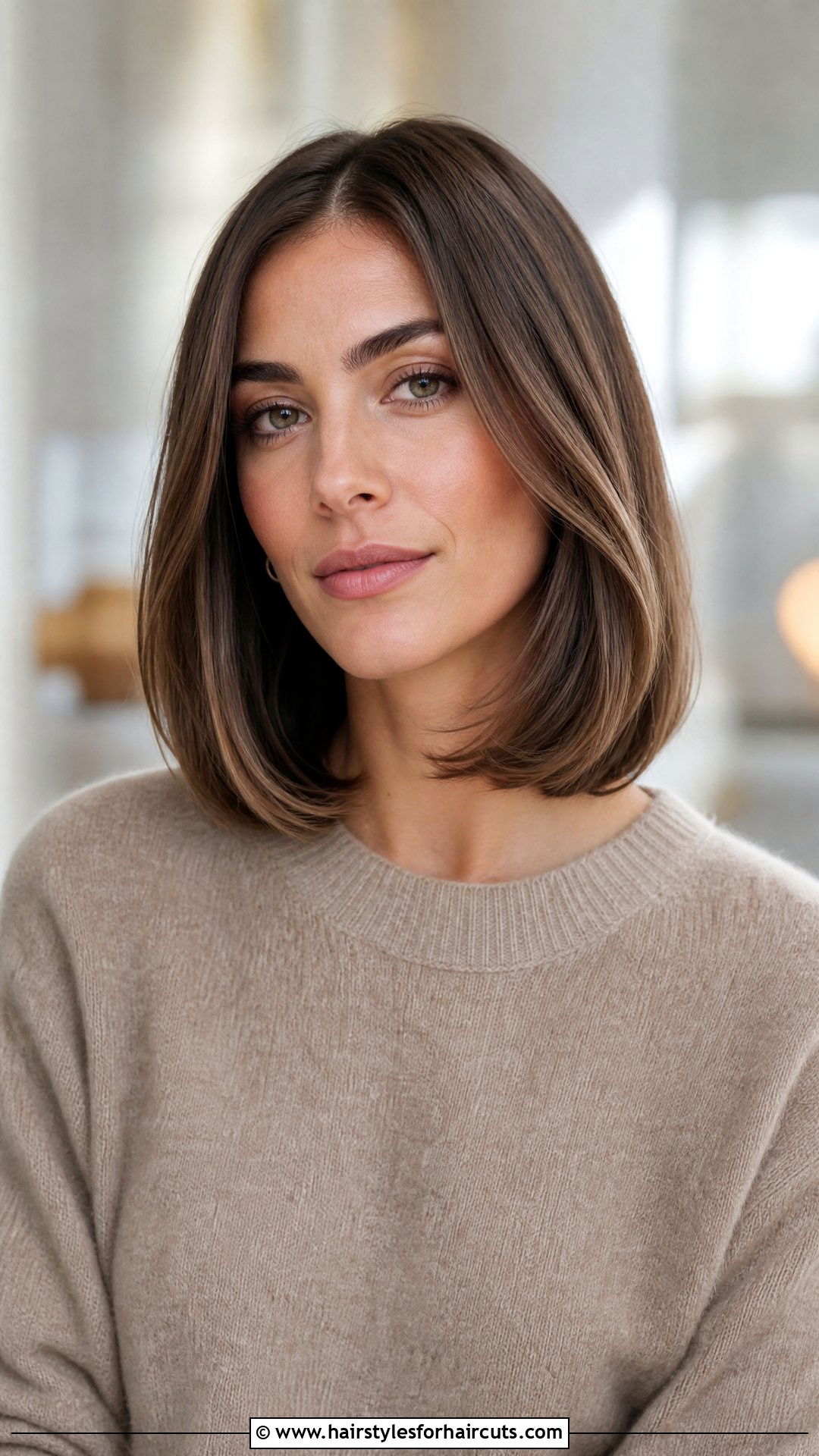 Smooth Lob - 25 smart hairstyles - 25 smart hairstyles