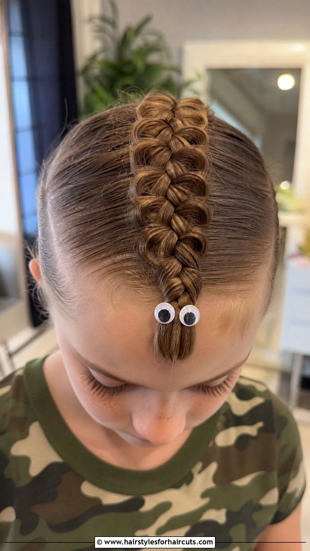 Snake Braid - 25 funny hairstyles for girls - 25 funny hairstyles for girls