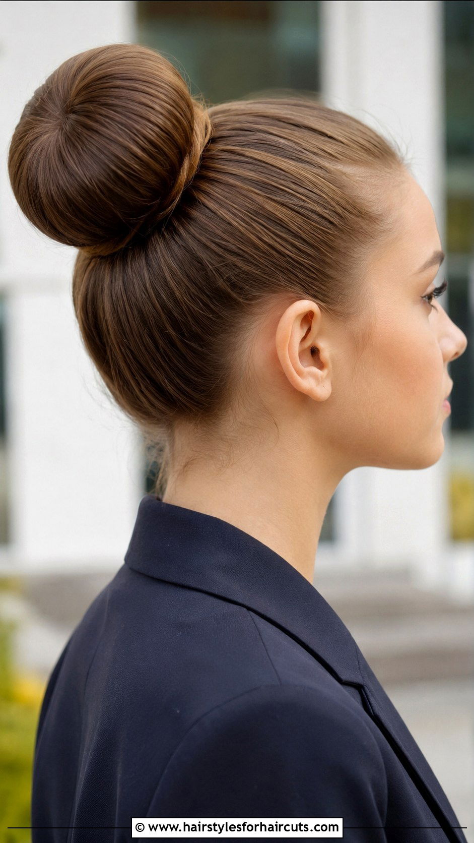 Sock Bun - 25 hair up hairstyles for school - 25 hair up hairstyles for school