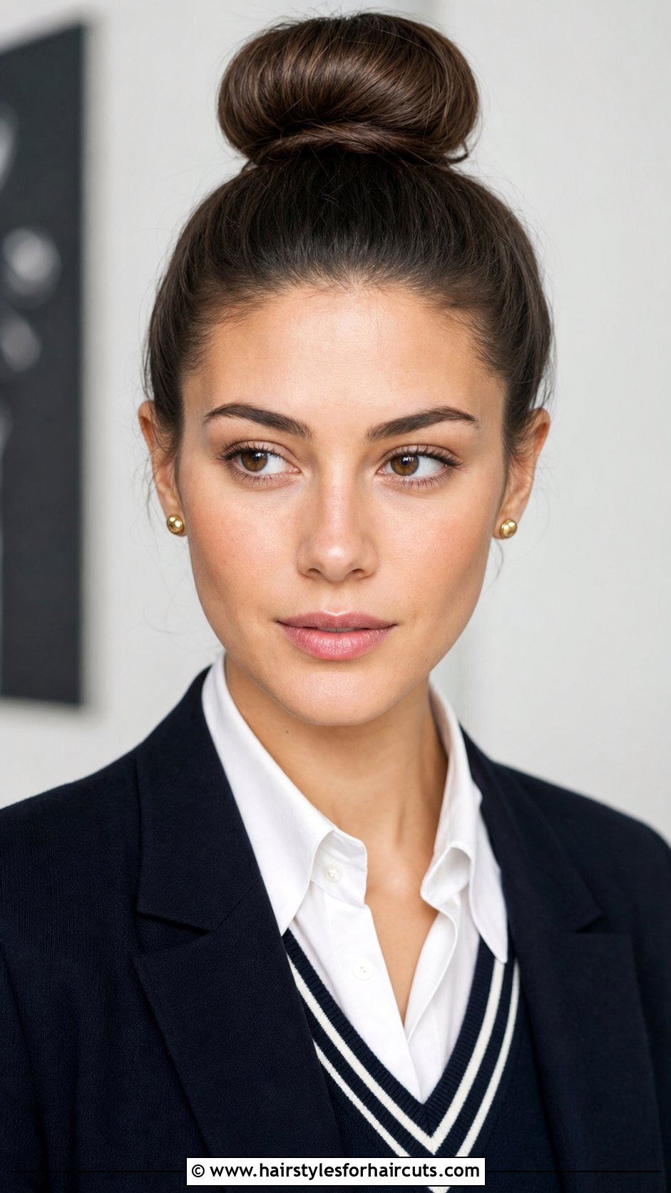Sock Bun Updo - 25 heatless hairstyles for black hair - 25 heatless hairstyles for black hair
