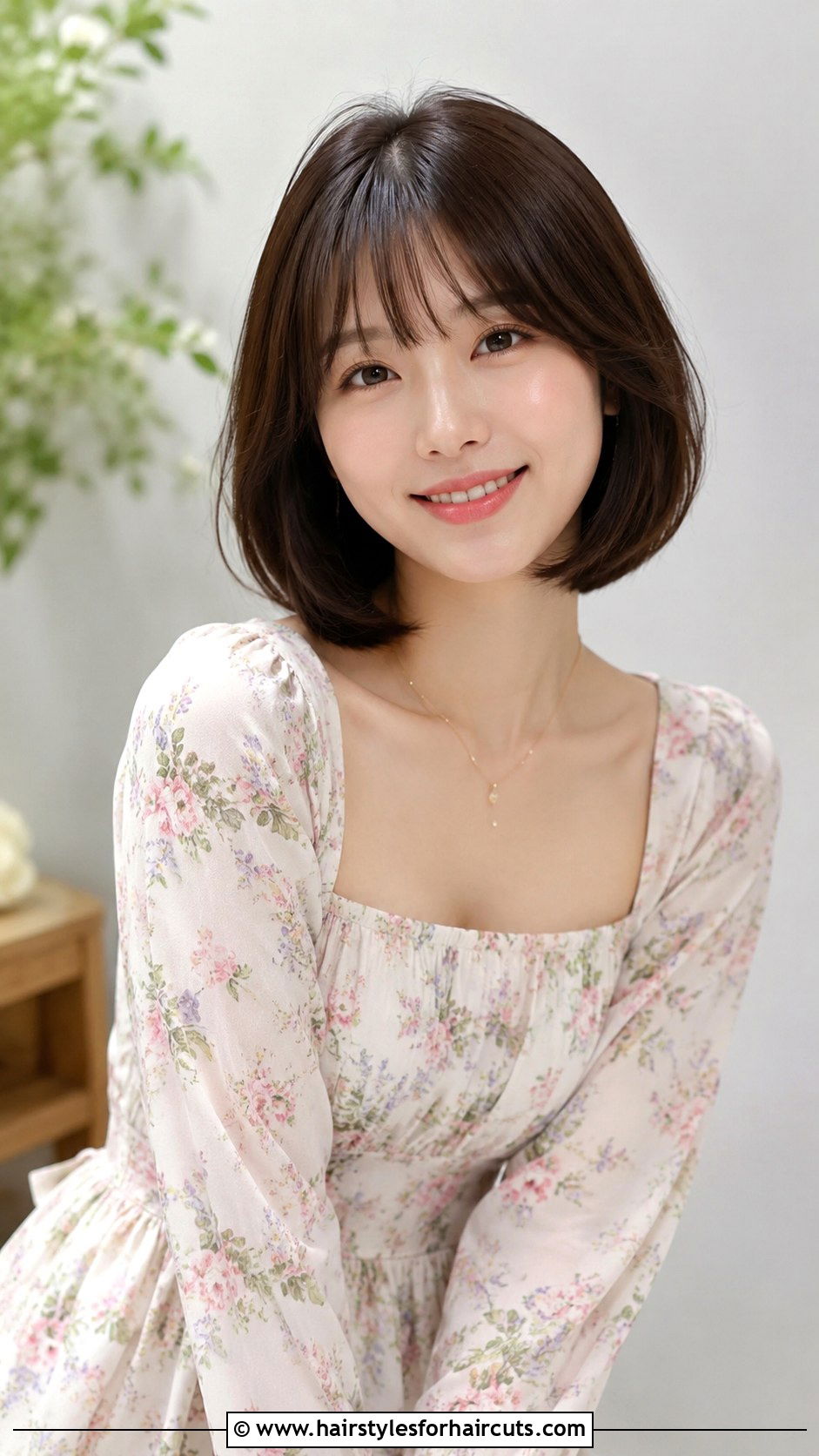 Soft Bangs Rounded Bob - 25 bangs hairstyles short hair - 25 bangs hairstyles short hair